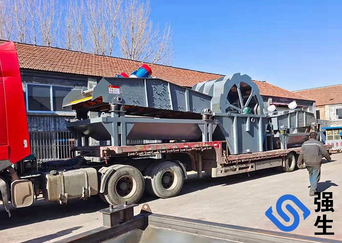 新款細(xì)砂回收機(jī)裝貨發(fā)貨現(xiàn)場(chǎng) 新款細(xì)砂回收機(jī)裝貨發(fā)貨現(xiàn)場(chǎng)