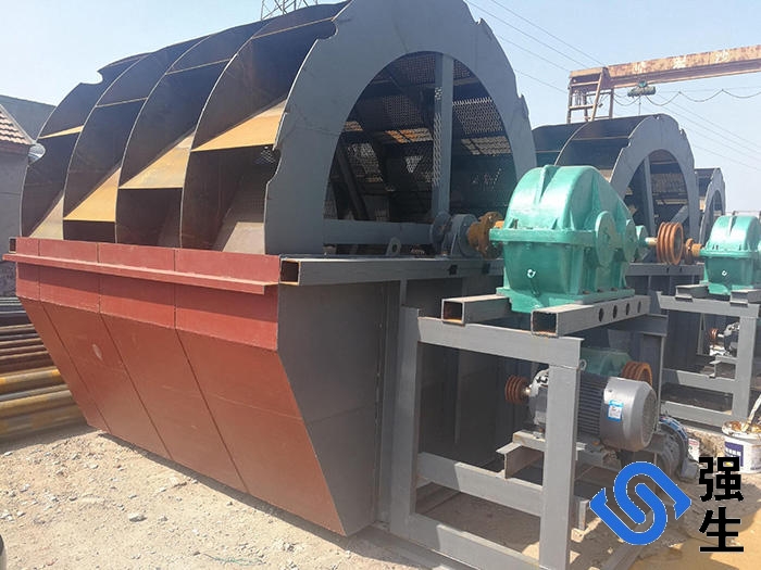 三槽輪斗式洗砂機安裝及調(diào)試